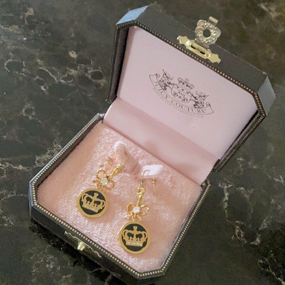 Juicy Couture earrings